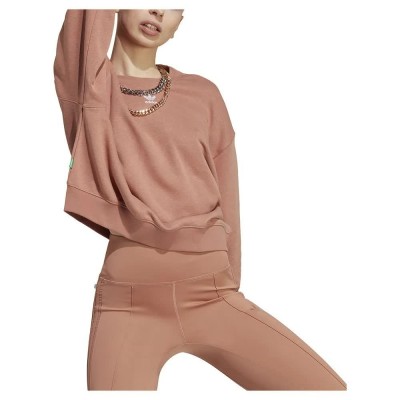 блуза,дамски,блузи,adidas,originals,essentials,sweatshirt,brown,(clay,strata)
