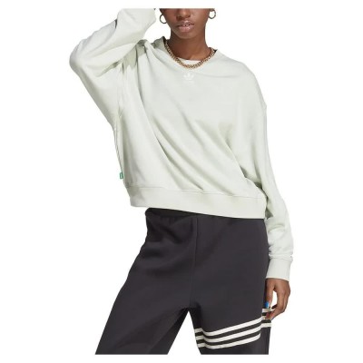 блуза,дамски,блузи,adidas,originals,essentials,sweatshirt,linen,green,(green)