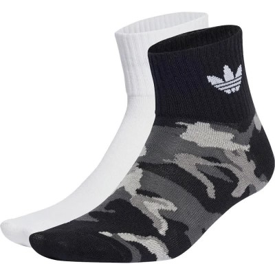 чорапи,мъжки,чорапи,adidas,originals,camo,ankle,socks,2,pairs,white,black,(multicolor,black)