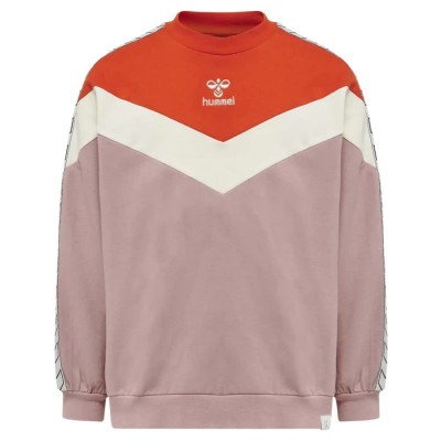 блуза,детски,блузи,hummel,alvilda,sweatshirt,woodrose,(red)