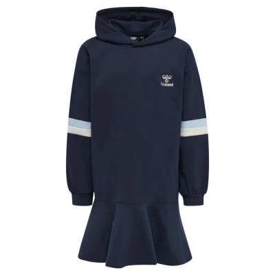 рокля,дамски,поли,и,рокли,hummel,beverly,long,sleeve,dress,black,(black,iris)