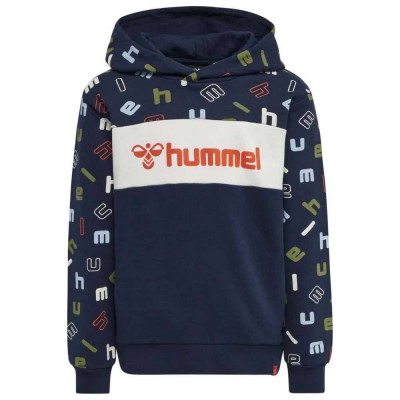 суичър,детски,блузи,hummel,letters,hoodie,blue,(black,iris)