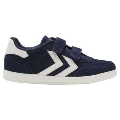 маратонки,детски,маратонки,hummel,victory,suede,trainers,black,iris,(black)