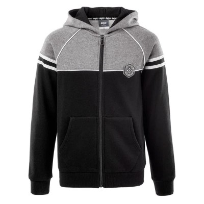 юношеска,блуза,детски,блузи,bejo,tamis,ii,junior,full,zip,sweatshirt,black,grey,(black,grey,melange)