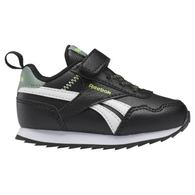 маратонки,детски,маратонки,reebok,classics,royal,cl,jog,3.0,trainers,1v,core,black,harmony,green,acid,yellow,(black)