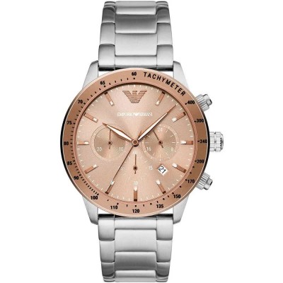 часовник,часовници,emporio,armani,ar11352,watch,golden,(silver,silver,beige)