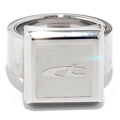 бижутерия,chronotech,18300801013,ring,clear,(silver)
