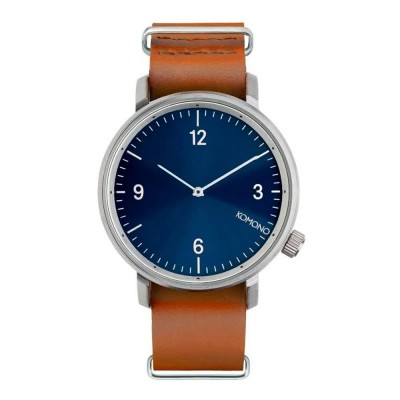 часовник,часовници,komono,w1947,watch,golden,(silver,brown,blue)
