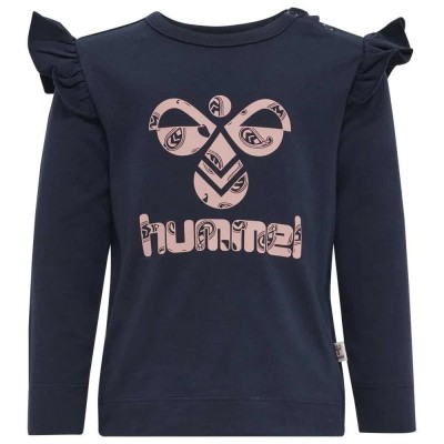 тениска,детски,тениски,hummel,artemis,long,sleeve,t,shirt,blue,(black,iris)