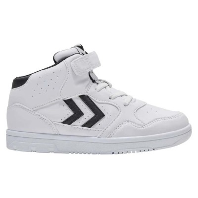 маратонки,детски,маратонки,hummel,camden,high,trainers,white,black,(white)