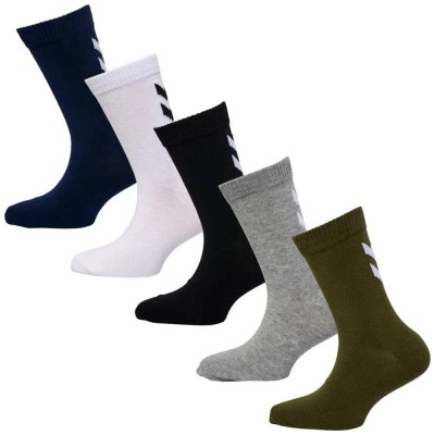 чорапи,детски,чорапи,hummel,make,my,day,socks,5,units,dark,olive,(multicolor)