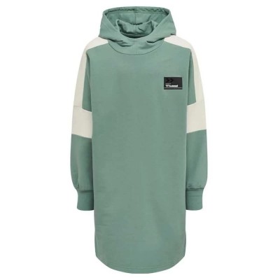 рокля,дамски,поли,и,рокли,hummel,marlee,long,sleeve,dress,green,(mineral,blue)