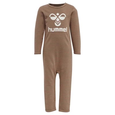 детски,облекла,за,момчета,hummel,mulle,long,sleeve,romper,beaver,fur,(brown)