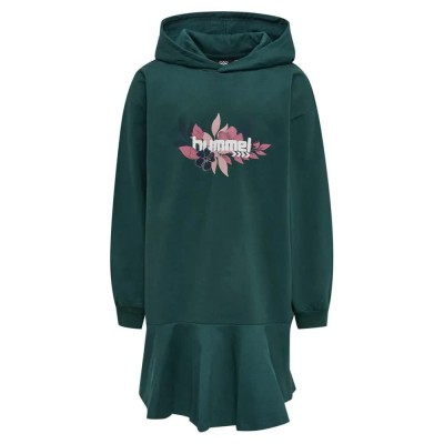 рокля,детски,поли,и,рокли,hummel,saga,dress,green,(deep,teal)