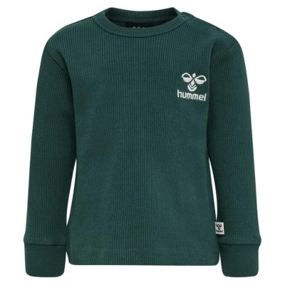 тениска,детски,тениски,hummel,sami,long,sleeve,t,shirt,green,(deep,teal)