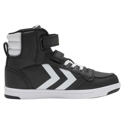 маратонки,детски,маратонки,hummel,stadil,light,quick,high,trainers,black,white,(black)
