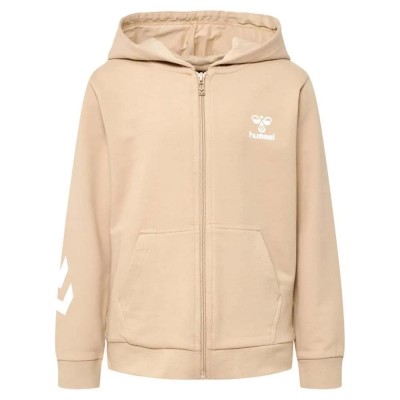 блуза,детски,блузи,hummel,trece,full,zip,sweatshirt,humus,(beige)