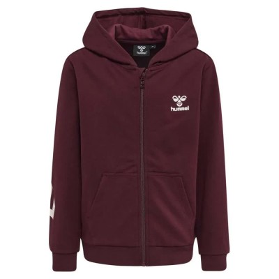 блуза,детски,блузи,hummel,trece,full,zip,sweatshirt,windsor,wine,(red)