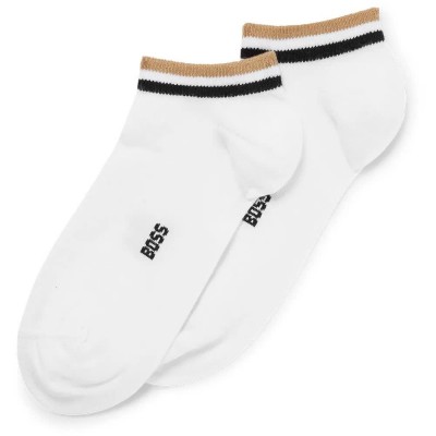 чорапи,мъжки,чорапи,boss,uni,stripe,10249325,socks,2,pairs,white,(white)