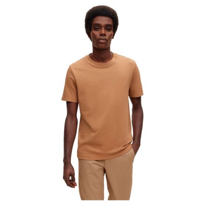 тениска,мъжки,тениски,boss,tiburt,240,10231018,01,short,sleeve,t,shirt,beige
