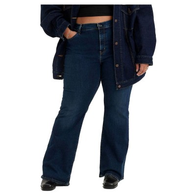 дънки,дамски,панталони,levi´s,726,high,rise,flare,jeans,blue