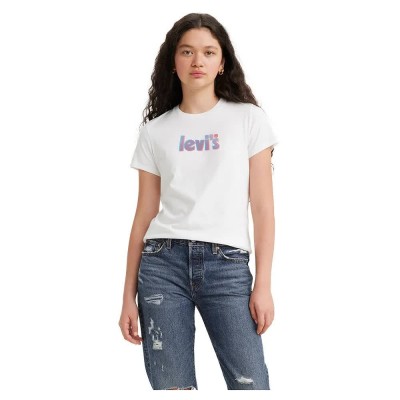 тениска,дамски,тениски,levi´s,®,the,perfect,17369,short,sleeve,t,shirt,offset,poster,logo,bright,white,(white)