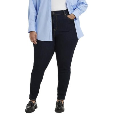 дънки,дамски,панталони,levi´s,®,plus,721,high,rise,skinny,jeans,blue,(ac560,dark,indigo,rinse)