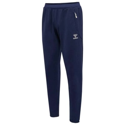панталони,мъжки,панталони,hummel,move,grid,cotton,pants,marine,(blue)
