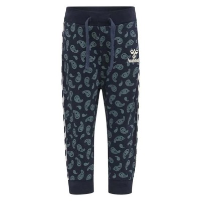 панталони,детски,панталони,hummel,paisley,pants,blue,(black,iris)