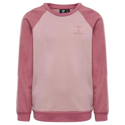 блуза,детски,блузи,hummel,wulbato,sweatshirt,woodrose,(pink)