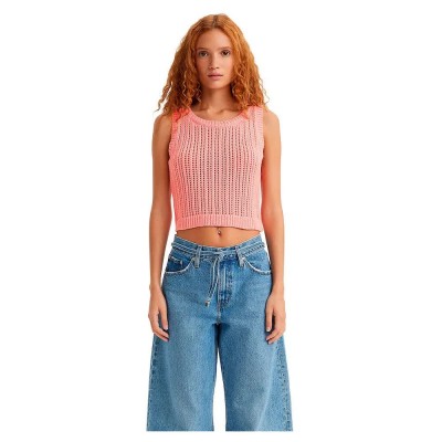 бебешка,блуза,дамски,пуловери,дамски,плетени,дрехи,levi´s,®,baby,blue,sweater,knitted,vest,pink,(quartz,pink)