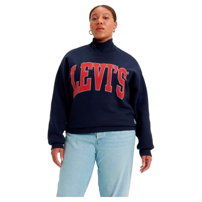 блуза,дамски,блузи,levi´s,pl,graphic,gardenia,sweatshirt,blue