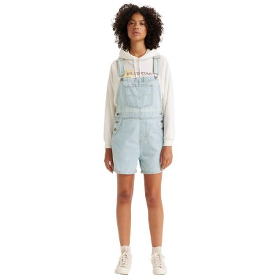 дънки,дамски,панталони,levi´s,silvertab,shortall,jeans,blue