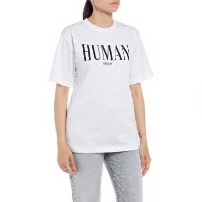 тениска,дамски,тениски,replay,w3698d.000.23188p,short,sleeve,t,shirt,white,(white)