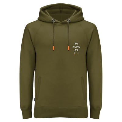 суичър,мъжки,пуловери,kumu,make,your,own,luck,hoodie,green,(green)