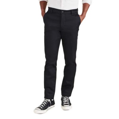 панталони,мъжки,панталони,dockers,original,slim,pants,beautiful,black,(black)