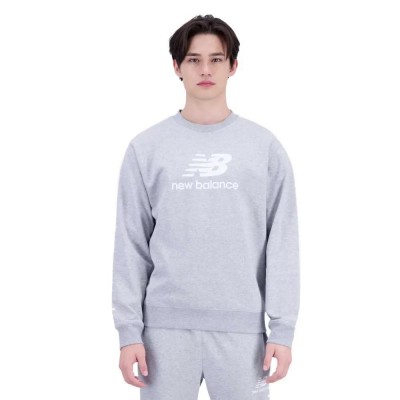 блуза,мъжки,пуловери,new,balance,essentials,stacked,logo,french,terry,crewneck,sweatshirt,grey,(athletic,grey)