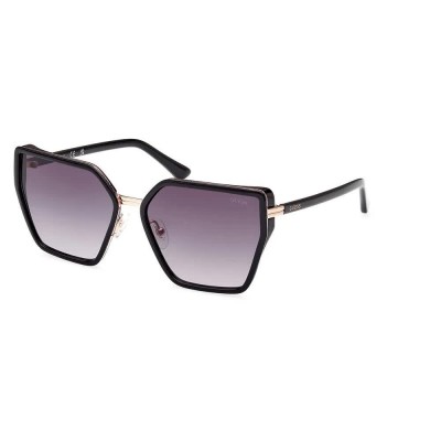 слънчеви,очила,слънчеви,очила,guess,gu7871,woman,sunglasses,shiny,black,gradient,smoke
