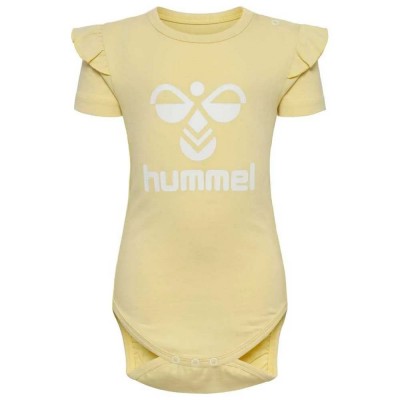 детски,облекла,за,момичета,hummel,dream,ruffle,short,sleeve,body,italian,straw,(yellow)
