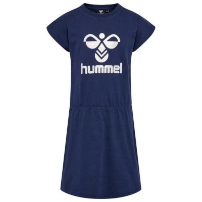 рокля,детски,поли,и,рокли,hummel,flowy,dress,black,iris,(blue)