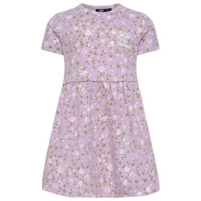 рокля,дамски,поли,и,рокли,hummel,glad,short,sleeve,dress,purple,(orchid,bloom)