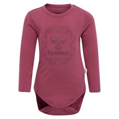 детски,облекла,за,момичета,hummel,helga,long,sleeve,body,pink,(earth,red)