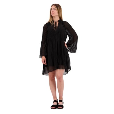 рокля,дамски,поли,и,рокли,pepe,jeans,dunia,long,sleeve,short,dress,black,(black)