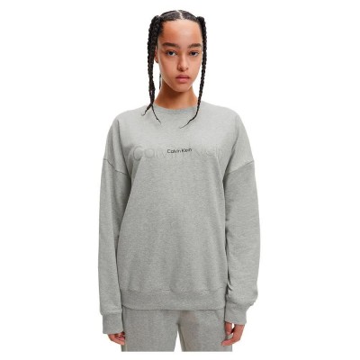 блуза,дамски,блузи,calvin,klein,000qs6881e,sweatshirt,grey,(grey)