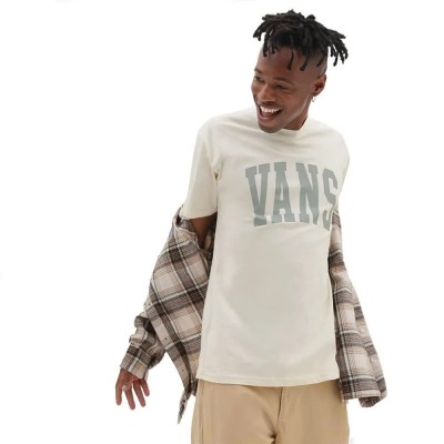 тениска,мъжки,тениски,vans,varsity,type,short,sleeve,t,shirt,beige,(antique,white)