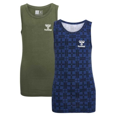 тениска,детски,тениски,hummel,nolan,sleeveless,t,shirt,2,units,multicolor,(sargasso,sea)