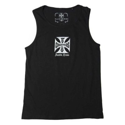 тениска,мъжки,тениски,west,coast,choppers,classic,sleeveless,t,shirt,black,(black)