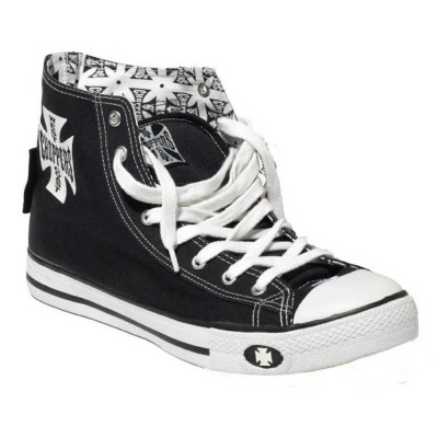 обувки,мъжки,маратонки,west,coast,choppers,warrior,motorcycle,shoes,black,(black)