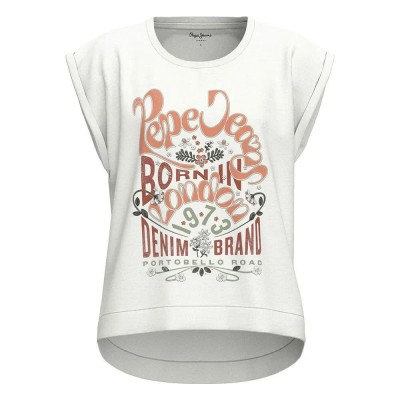 тениска,дамски,тениски,pepe,jeans,onna,short,sleeve,t,shirt,white,(white)