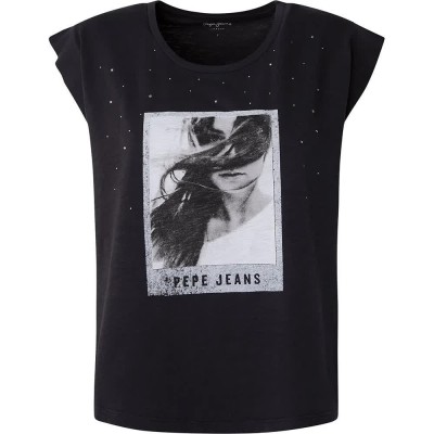 тениска,дамски,тениски,pepe,jeans,opal,short,sleeve,t,shirt,grey